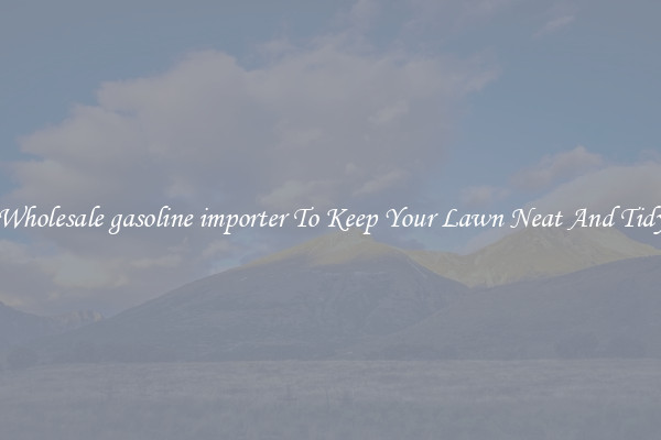 Wholesale gasoline importer To Keep Your Lawn Neat And Tidy